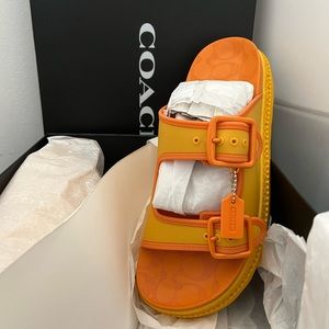 Coach sandals